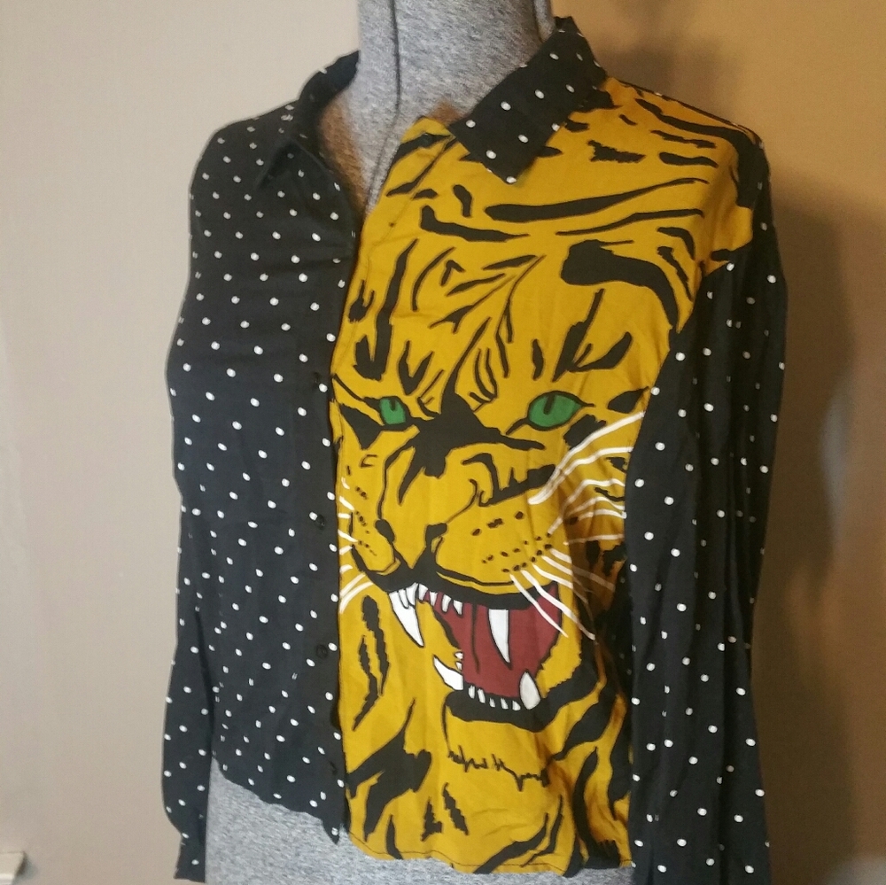 Zara (Made in Morocco) Blouse Size XS